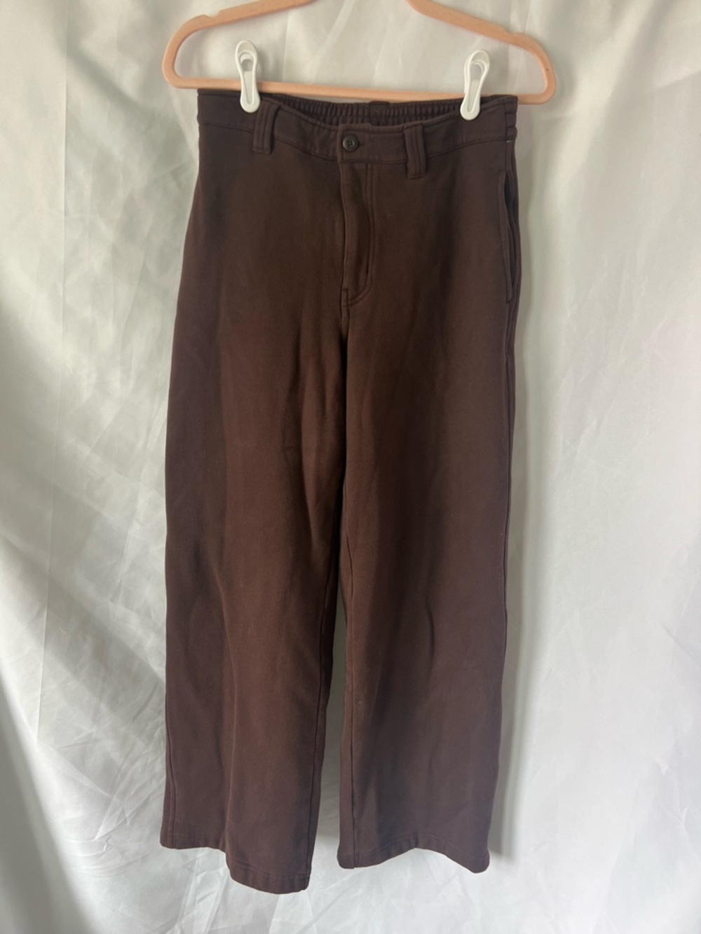 Women’s ARITZIA TNA MegaFit Cozy Chocolate Brown* Wide Leg Sweatpants